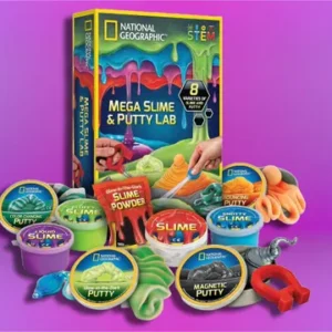 National Geographic Mega Slime Kit & Putty Lab