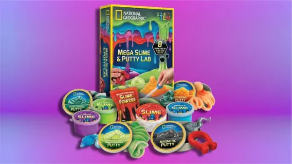 National Geographic Mega Slime Kit & Putty Lab